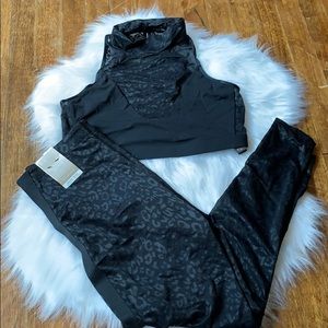 VSX leopard print workout outfit!!